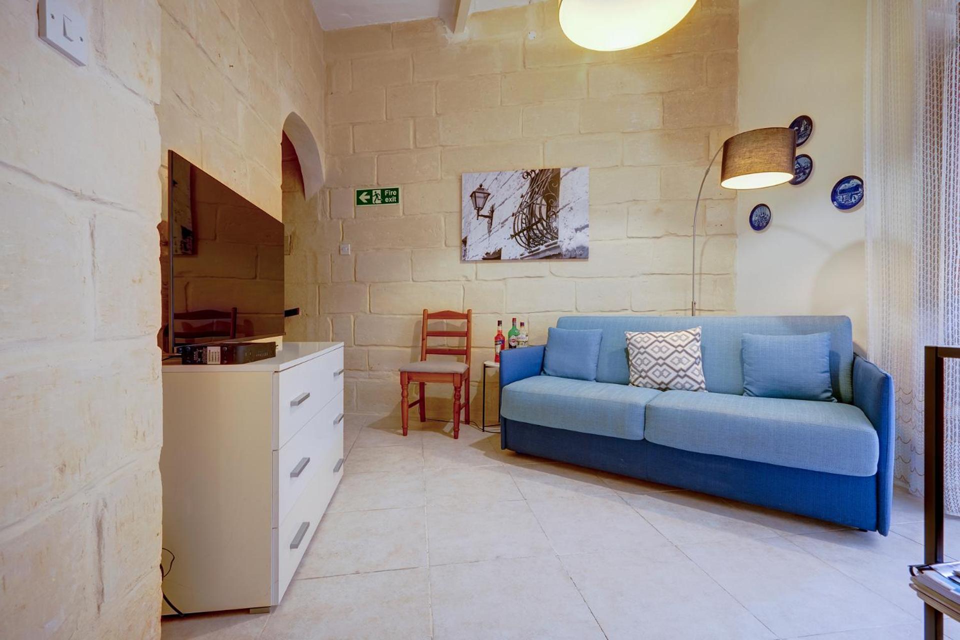Traditional Maltese Townhouse, Roof Terrace And Views Сенглі Екстер'єр фото