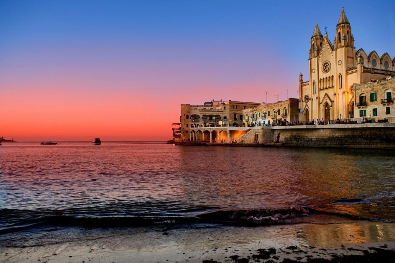 Traditional Maltese Townhouse, Roof Terrace And Views Сенглі Екстер'єр фото